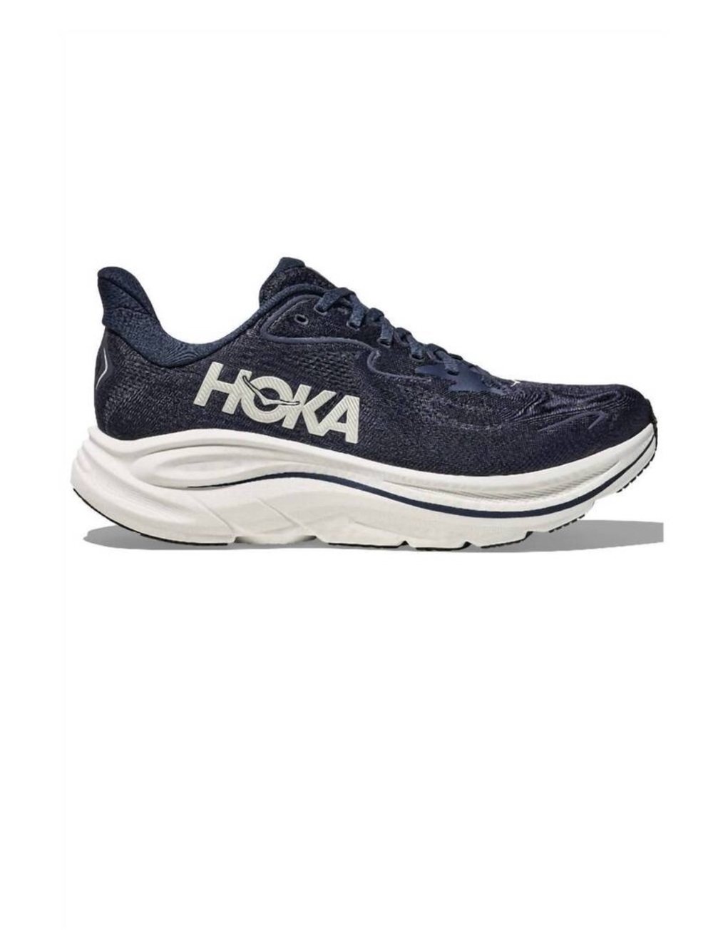 HOKA 🏃🏻‍♂️men's Clifton 10 4E running shoe Extra Wide in Navy/White